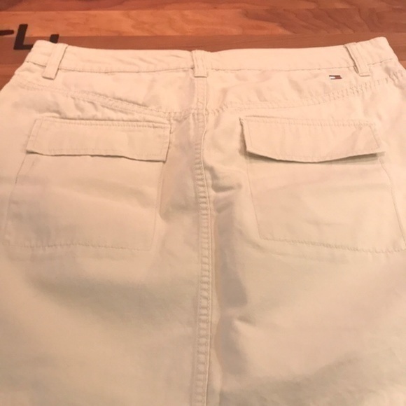 Vintage Tommy Hilfiger khaki Skirt Vintage Size 12 - Picture 5 of 7